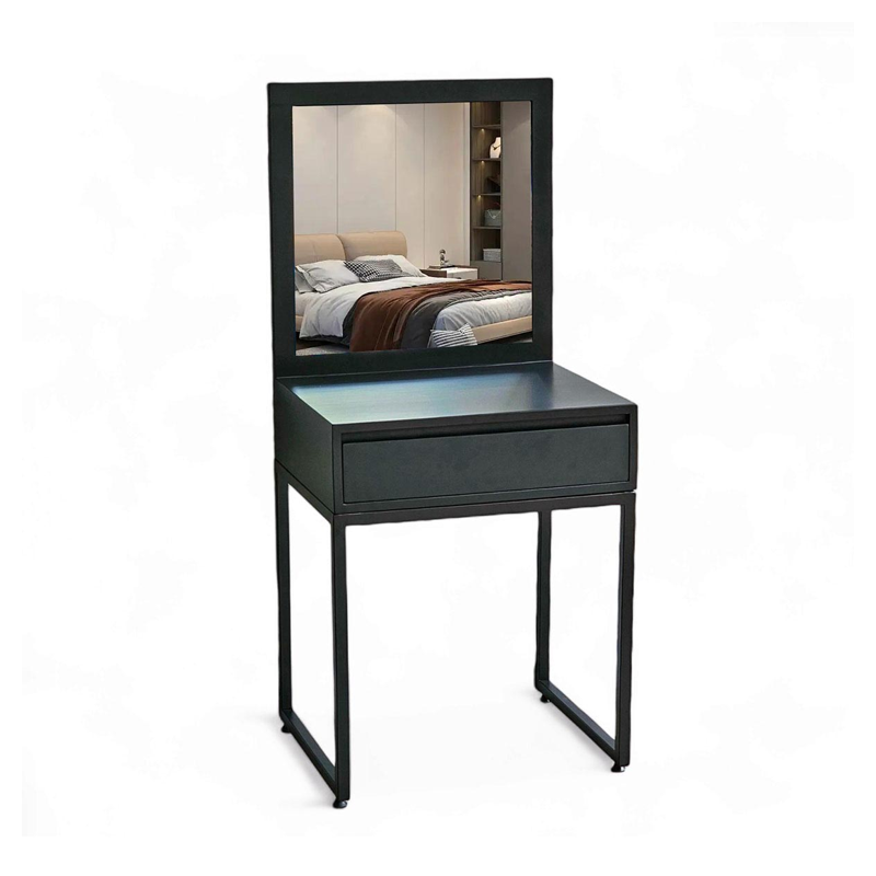 Bàn trang điểm nhỏ 60x50x135cm gỗ cao su