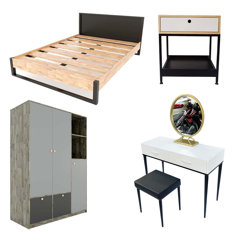 Combo nội thất phòng ngủ 6 món